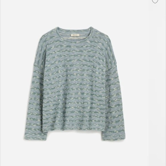 Madewell Sweaters - Madewell Crewneck Long-Sleeve Knit Tee in Stripe - XXS - NWT